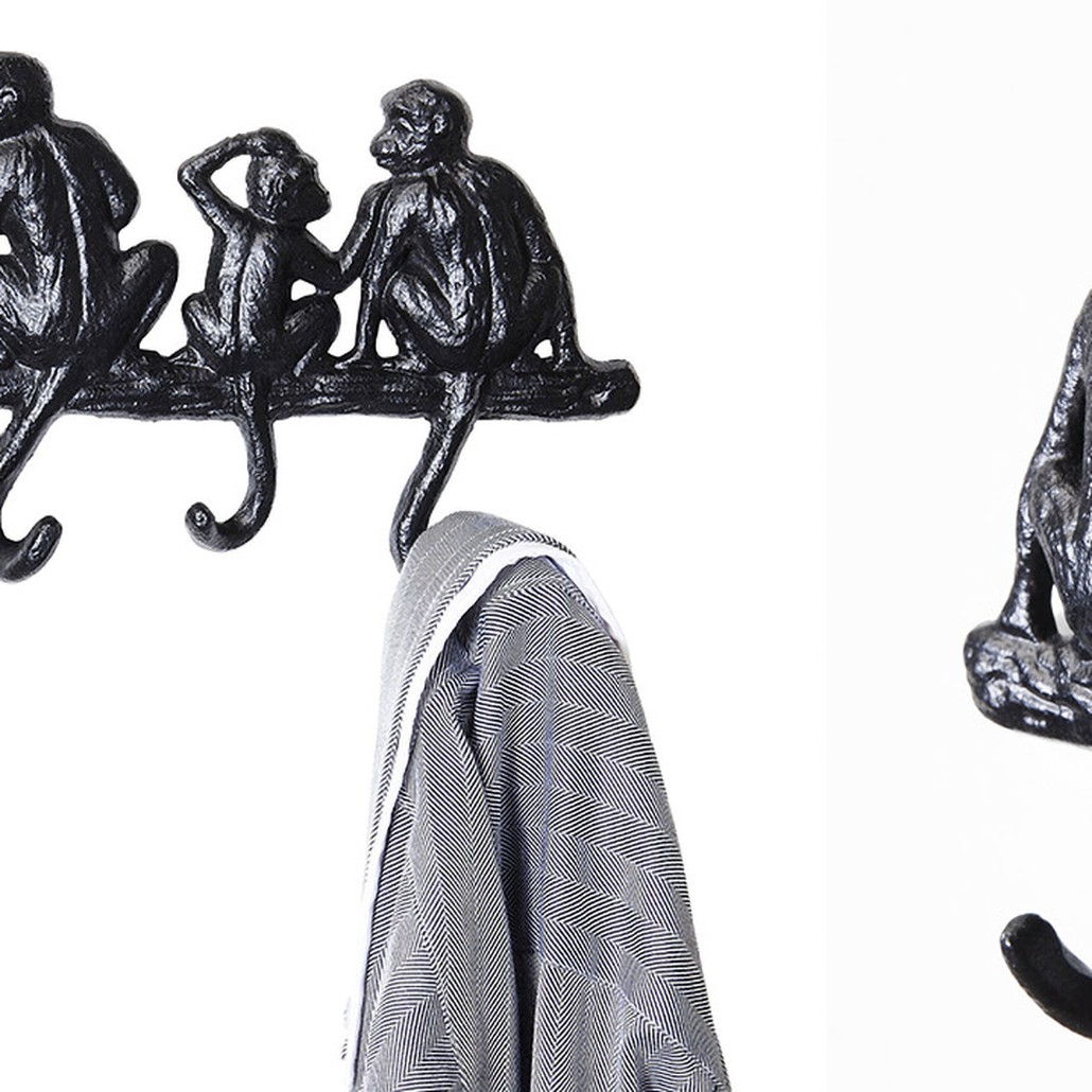 Настенная вешалка Monkey Family S