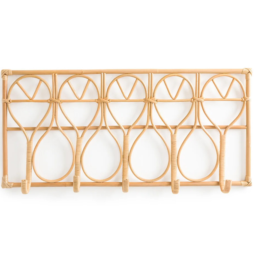 Настенная вешалка из ротанга Wila Wall Hanger L