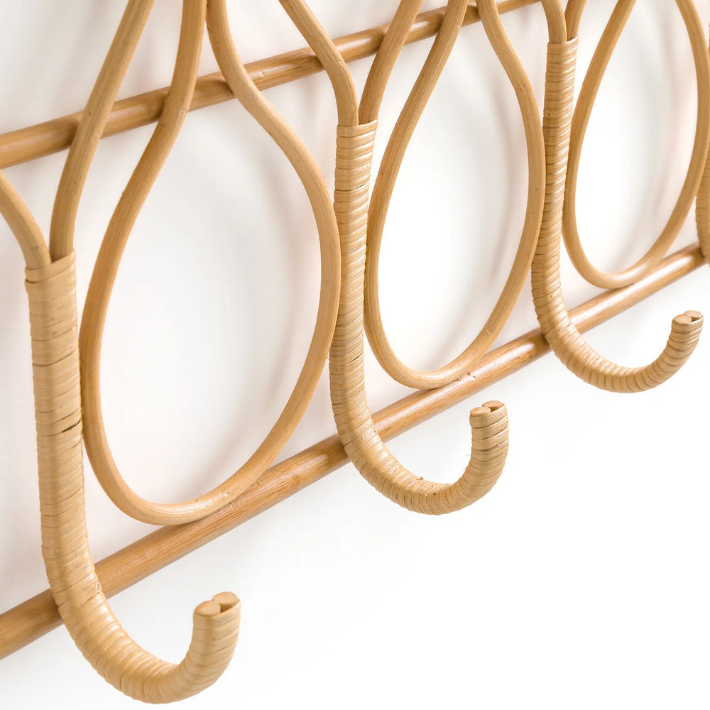 Настенная вешалка из ротанга Wila Wall Hanger L