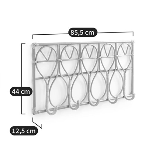Настенная вешалка из ротанга Wila Wall Hanger L