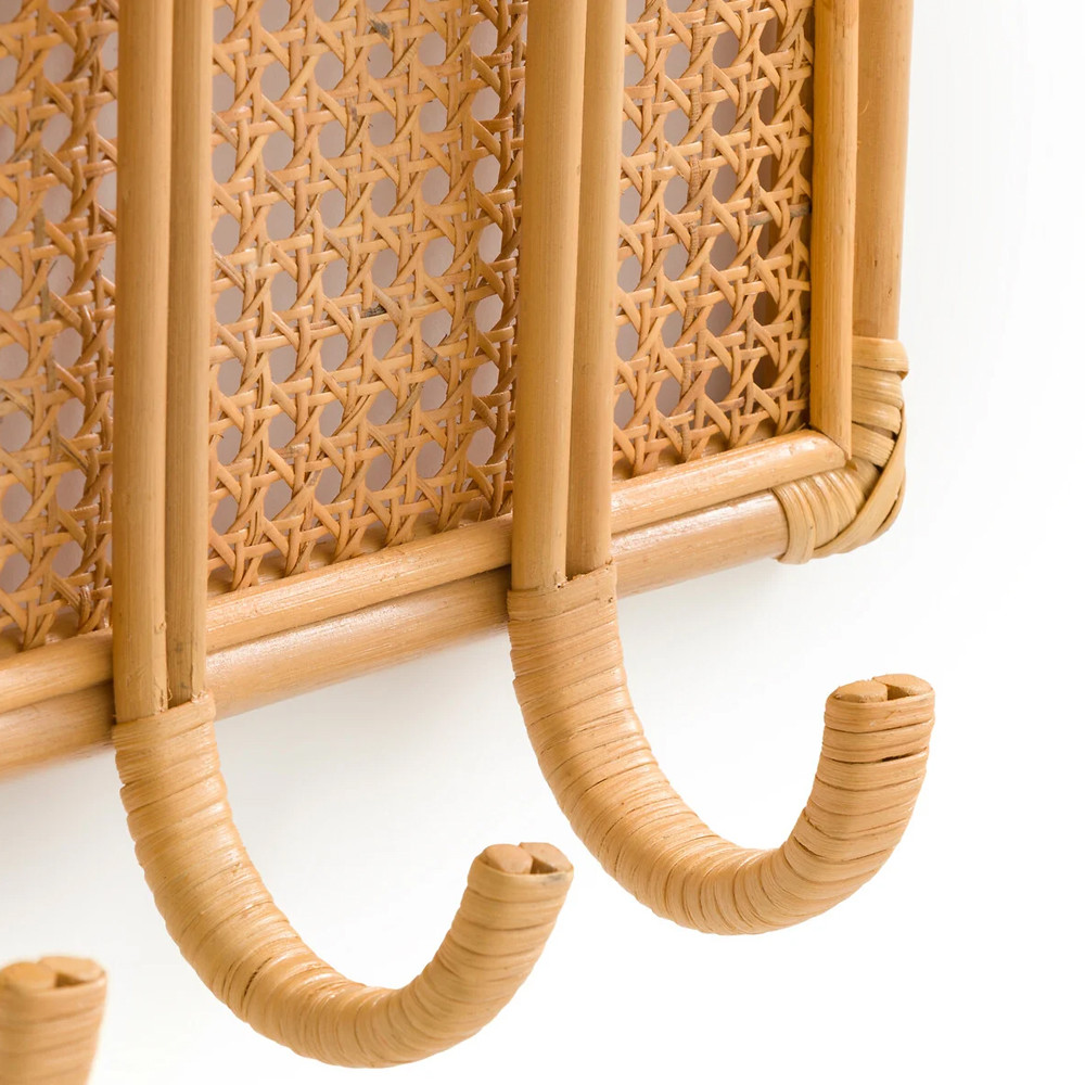 Настенная вешалка из ротанга Wila Wall Hanger M