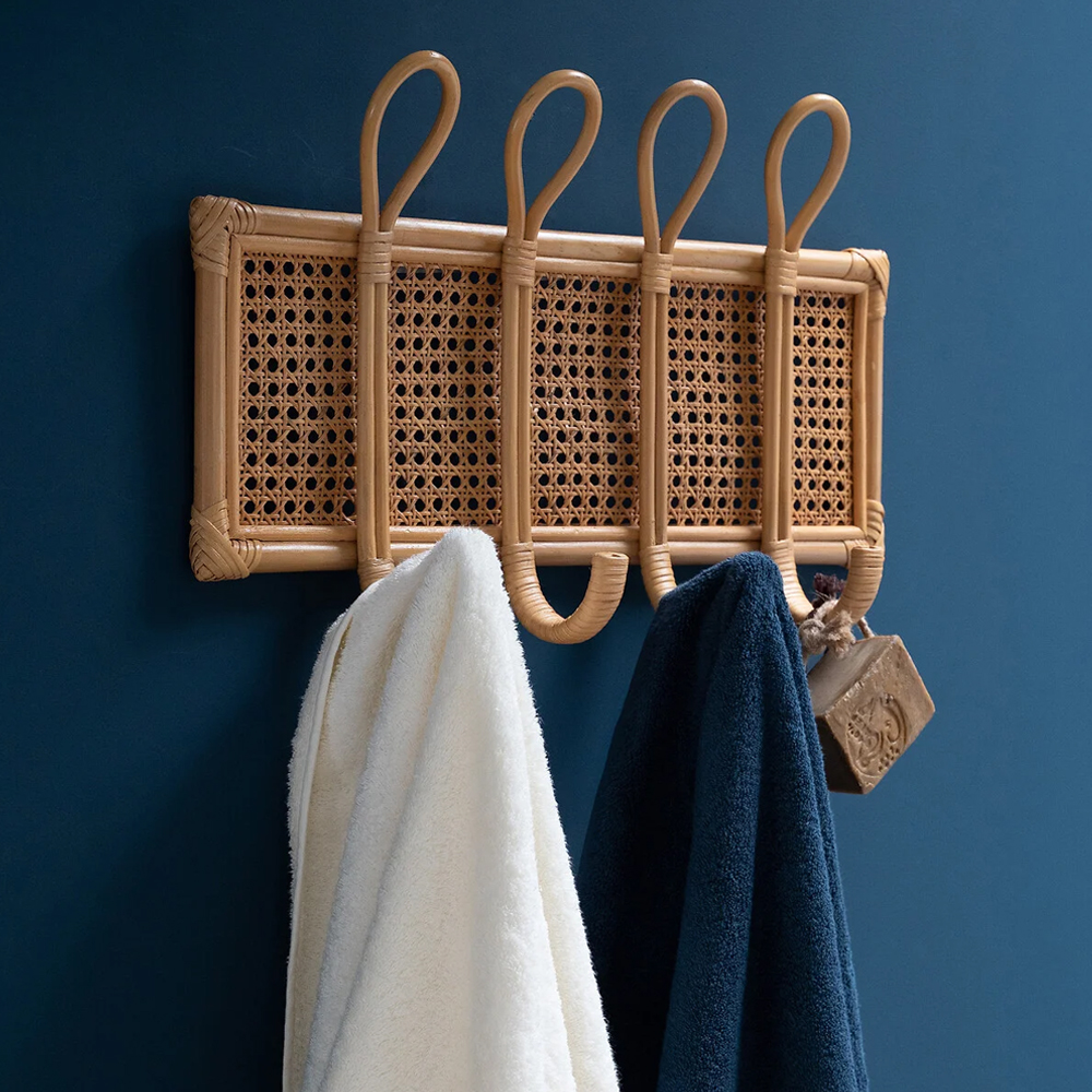 Настенная вешалка из ротанга Wila Wall Hanger M