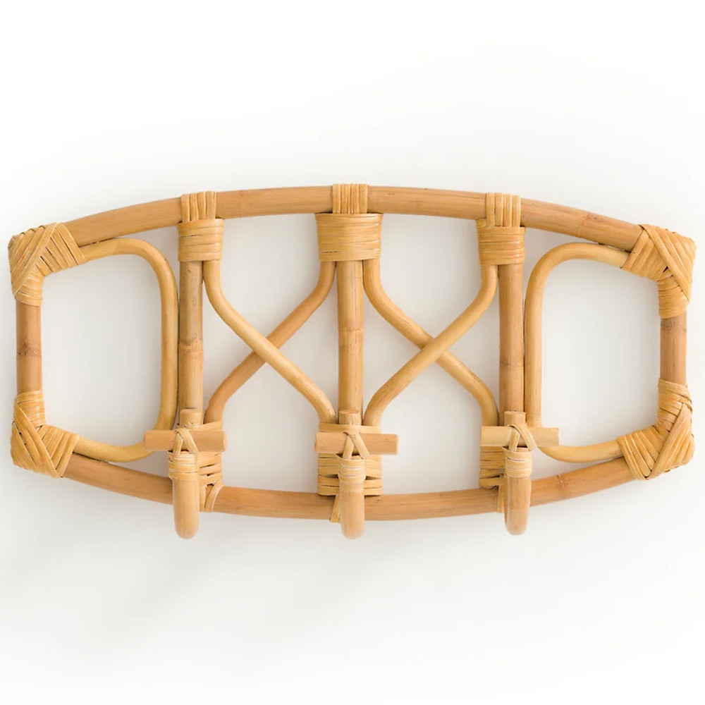 Настенная вешалка из ротанга Willa Wall Hanger S