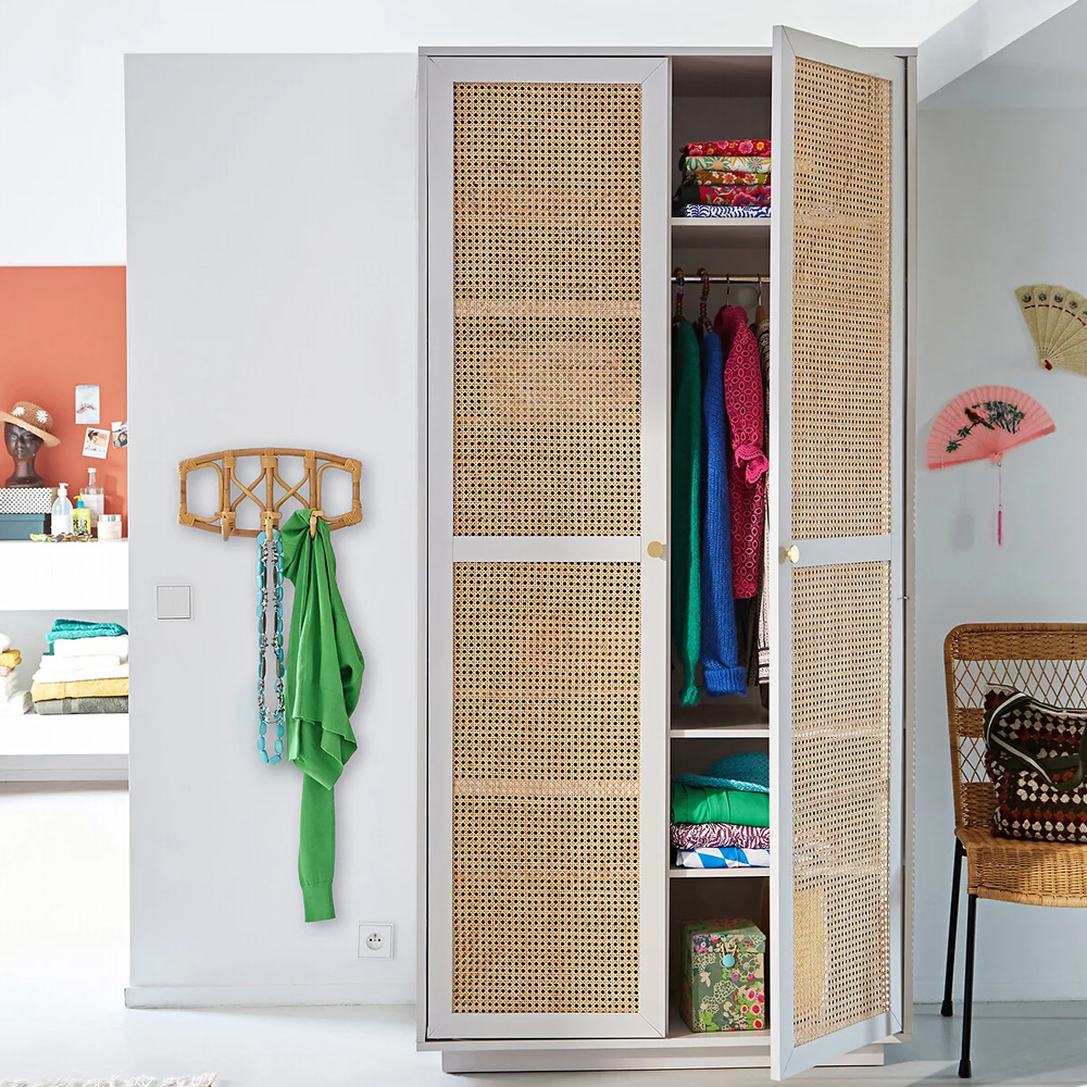 Настенная вешалка из ротанга Willa Wall Hanger S