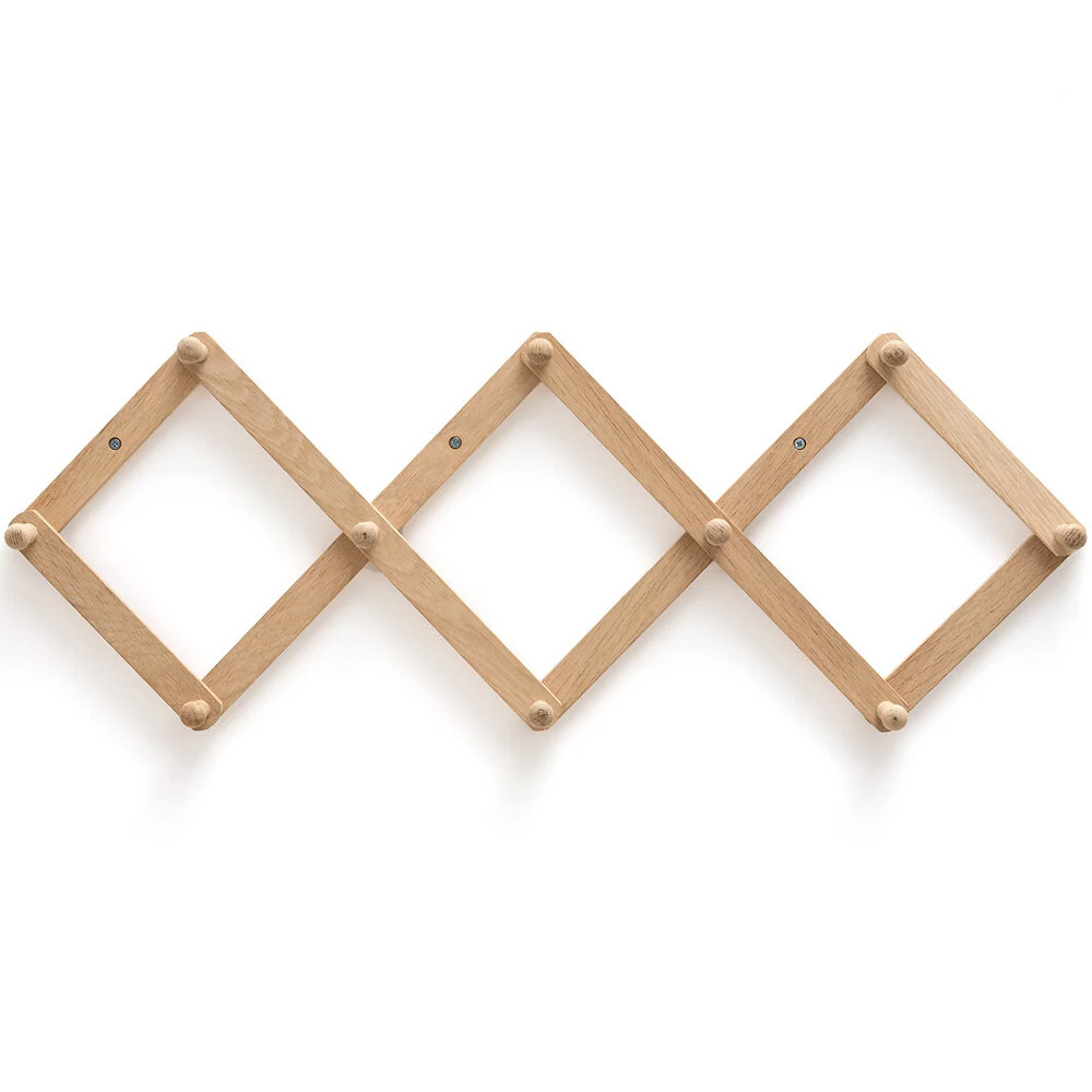 Настенная деревянная раздвижная вешалка Larson Wood Hanger