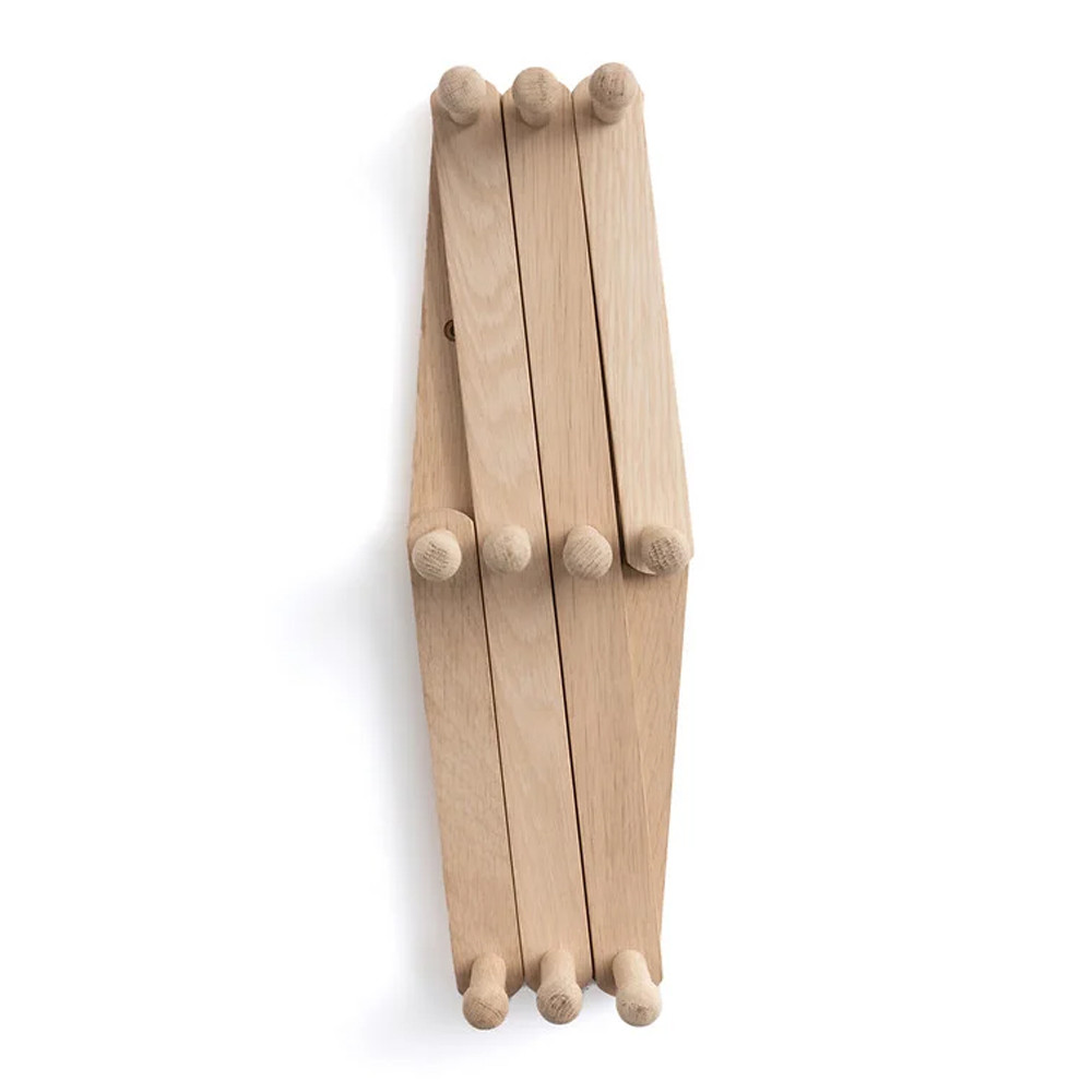 Настенная деревянная раздвижная вешалка Larson Wood Hanger