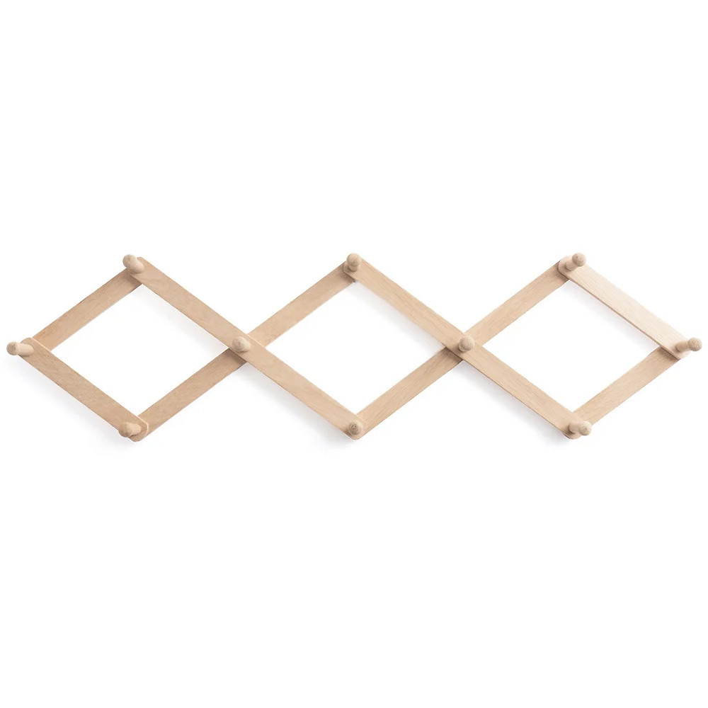 Настенная деревянная раздвижная вешалка Larson Wood Hanger