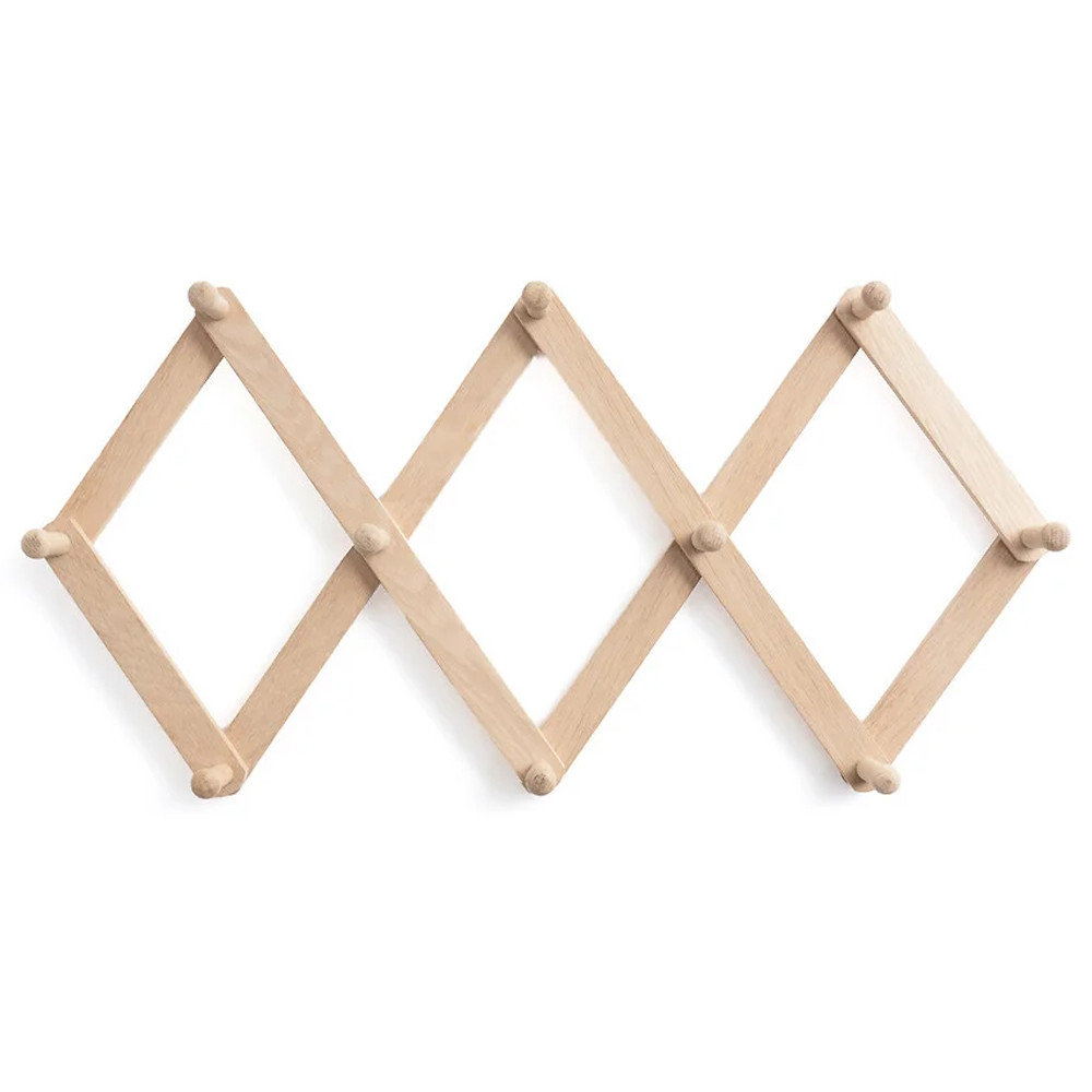 Настенная деревянная раздвижная вешалка Larson Wood Hanger