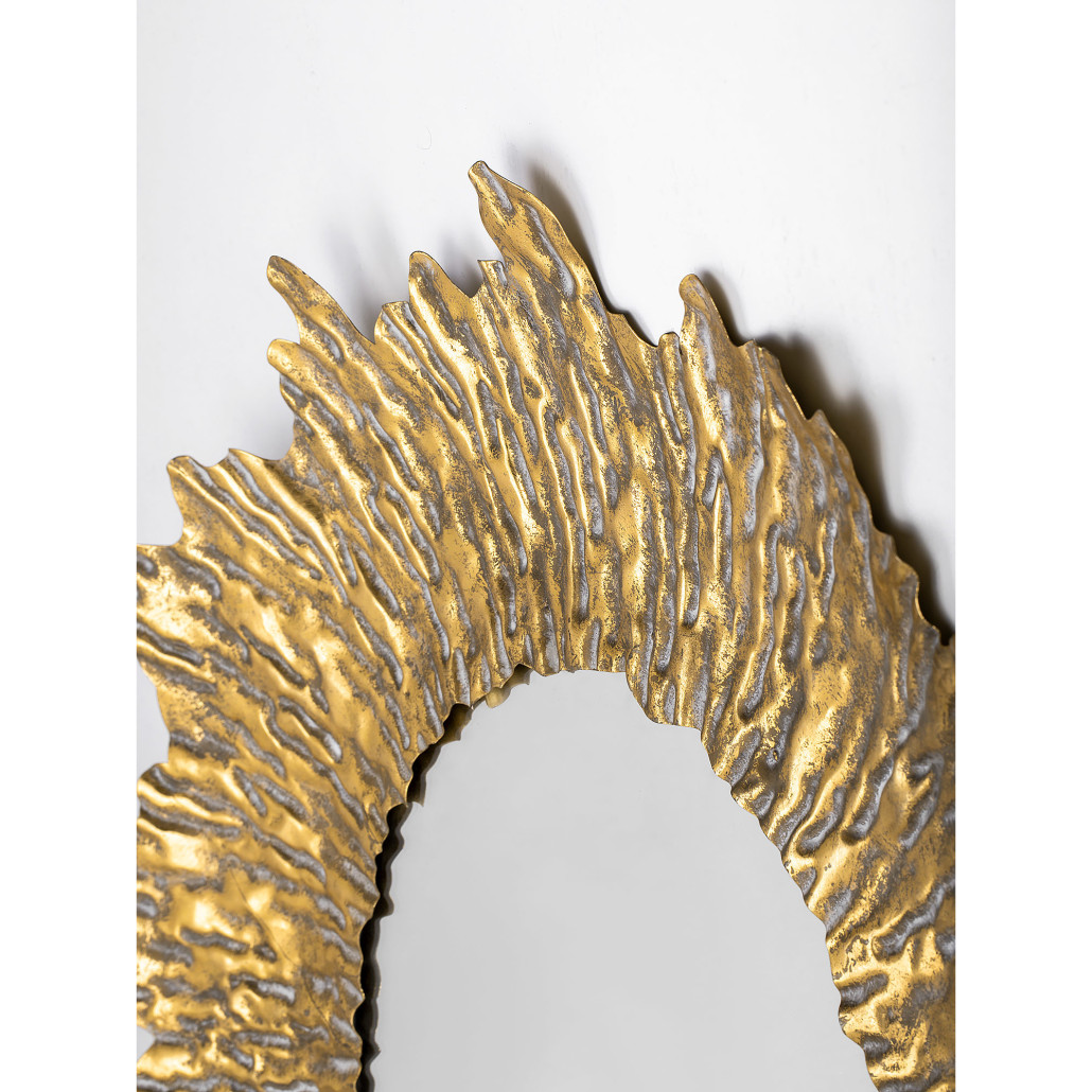 Настенное зеркало The ribbed core