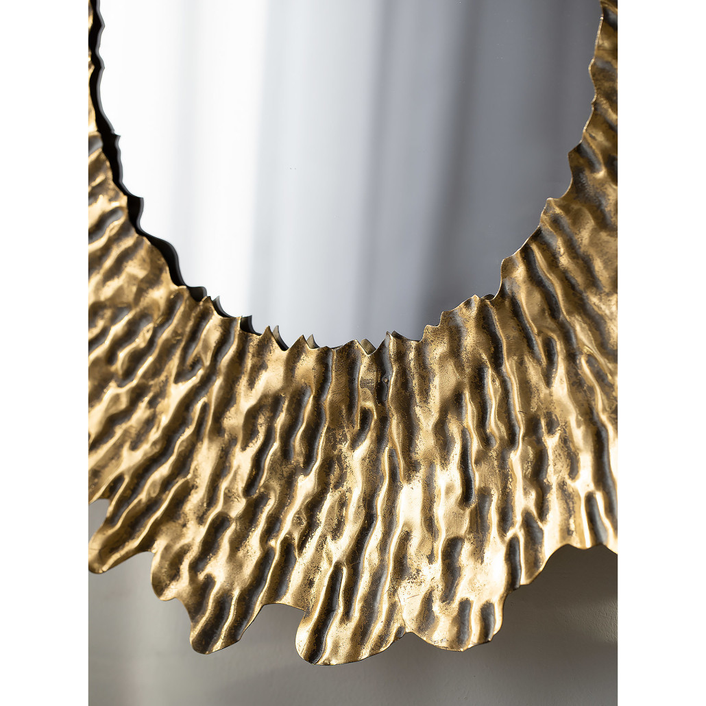 Настенное зеркало The ribbed core