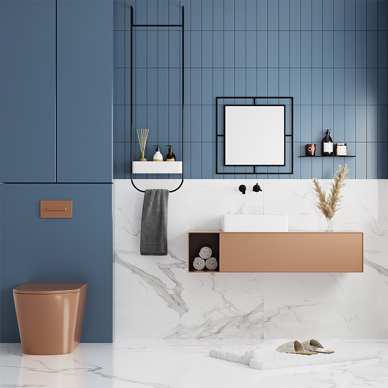 Настенное зеркало квадратной формы в черной металлической раме CORNER MIRROR BLACK