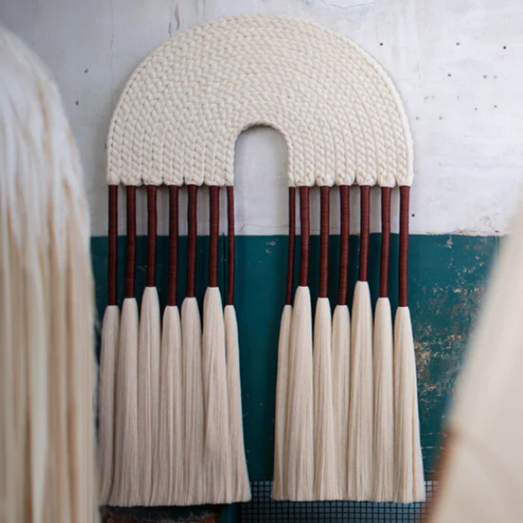 Настенное украшение из хлопковых нитей Volcan Wall Hanging