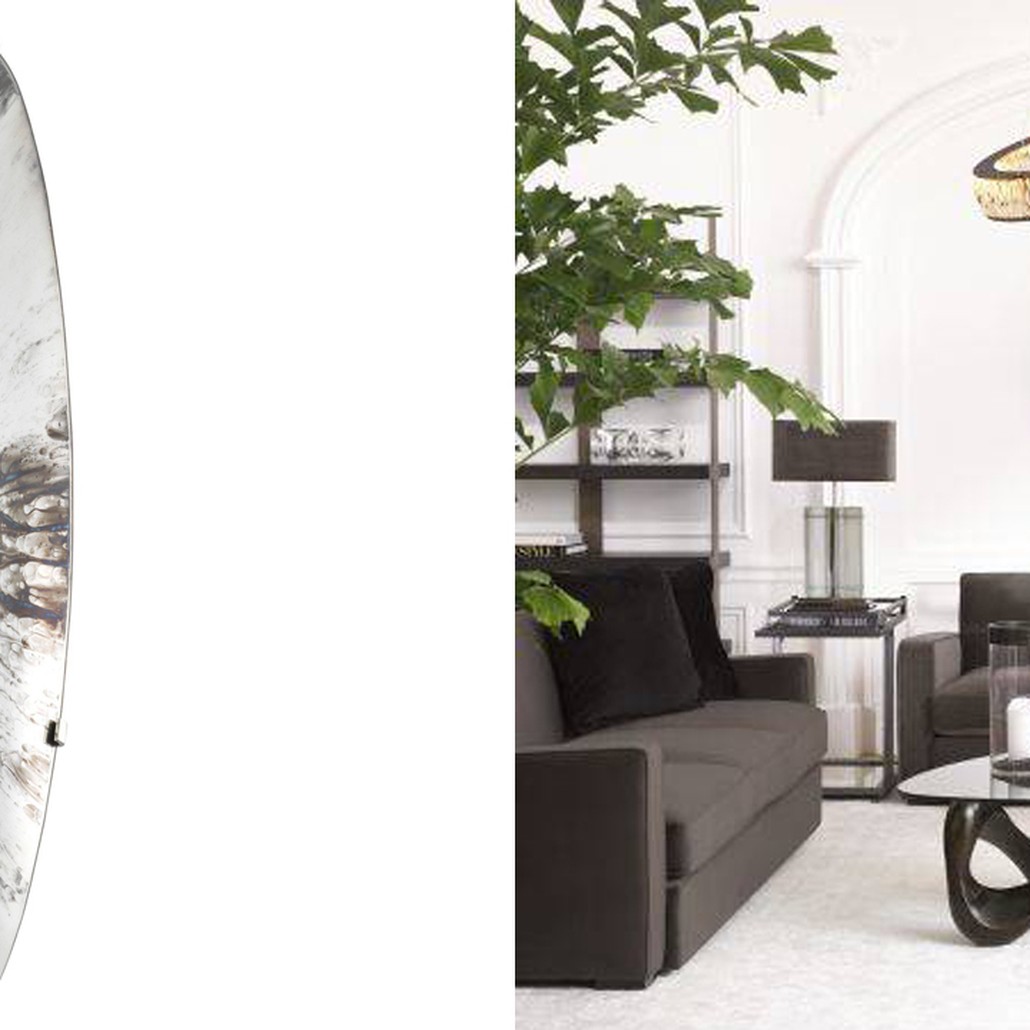 Настенный декор Eichholtz Wall Object Laguna S white