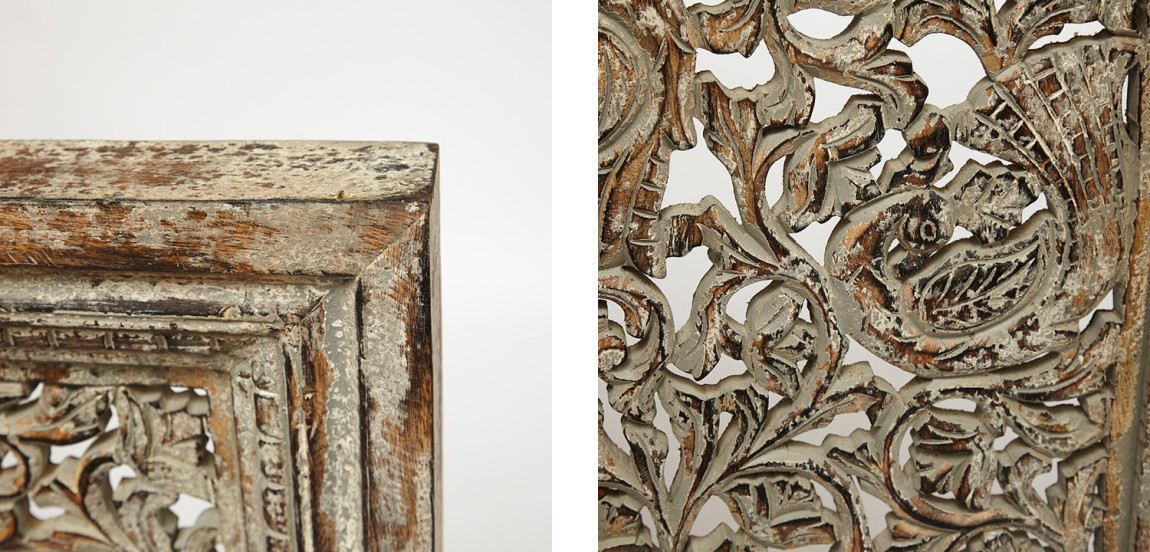 Настенный декор Wall Decor Mango Wood Carved