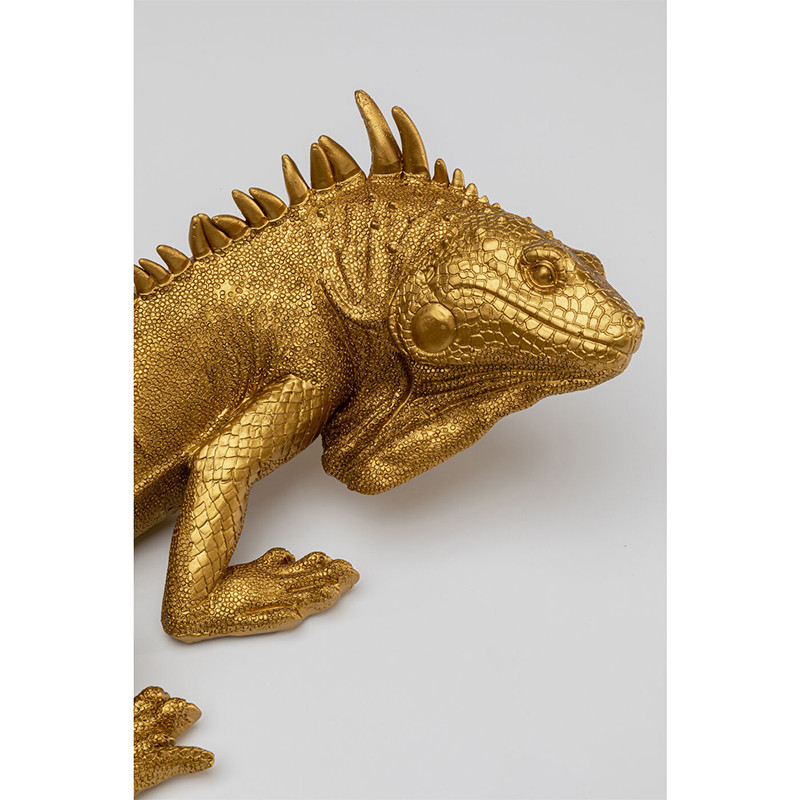 Настенный декор в виде золотой ящерицы Golden Lizard