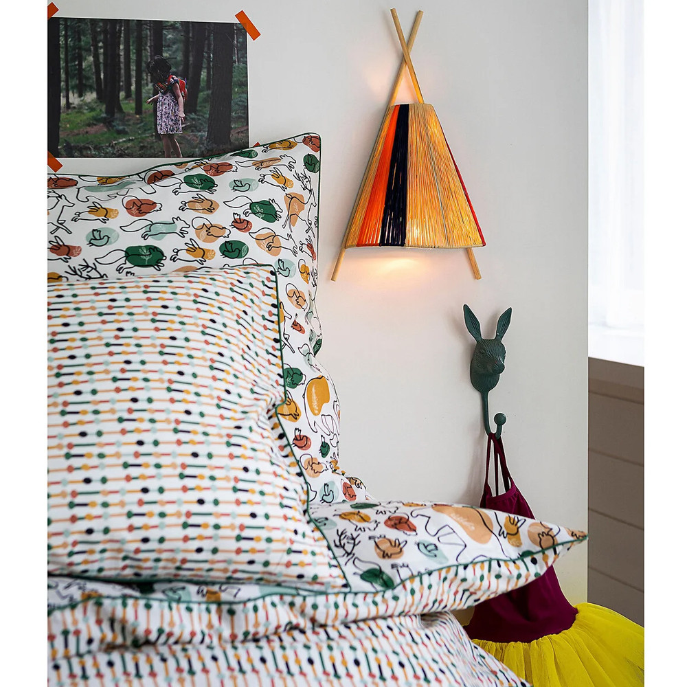 Настенный крючок в виде зайца Hare Wall Hook Pink