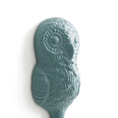 Настенный крючок в виде совы Owl Wall Hook Blue