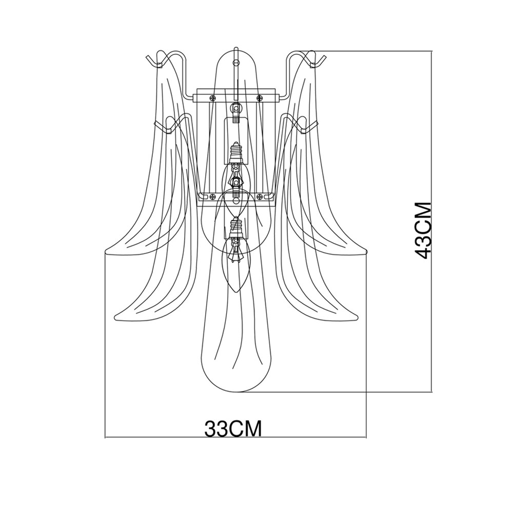 Настенный светильник  Lamp Mirage