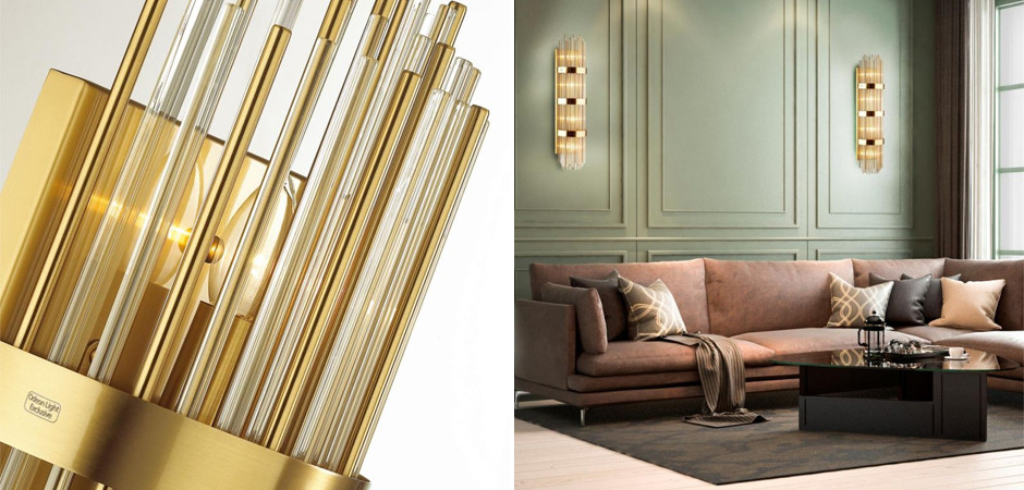 Настенный светильник Nembus на 4 лампы