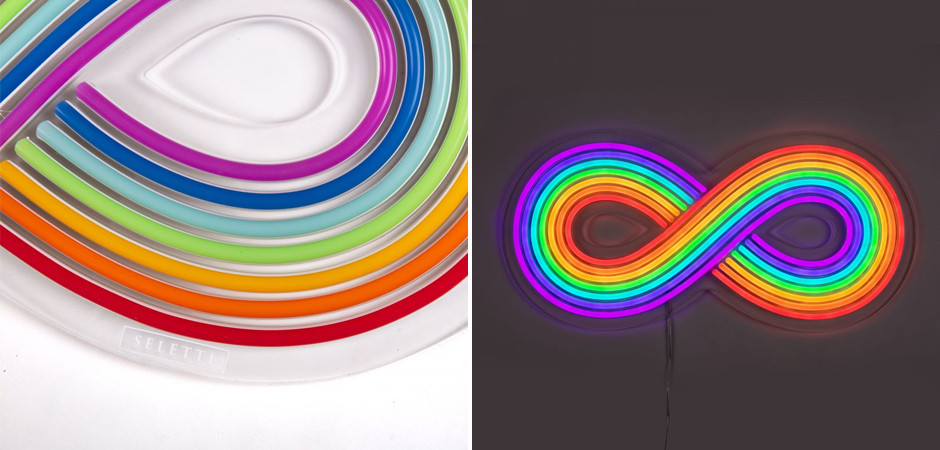 Настенный светильник Seletti Rainbow Revolution Led