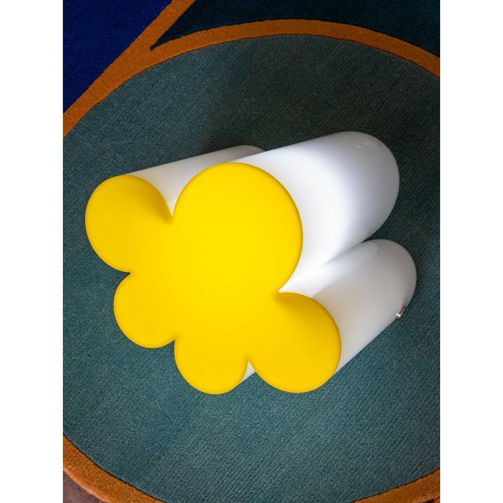 Настольная дизайнерская лампа Poltronova Passiflora Yellow Table Lamp
