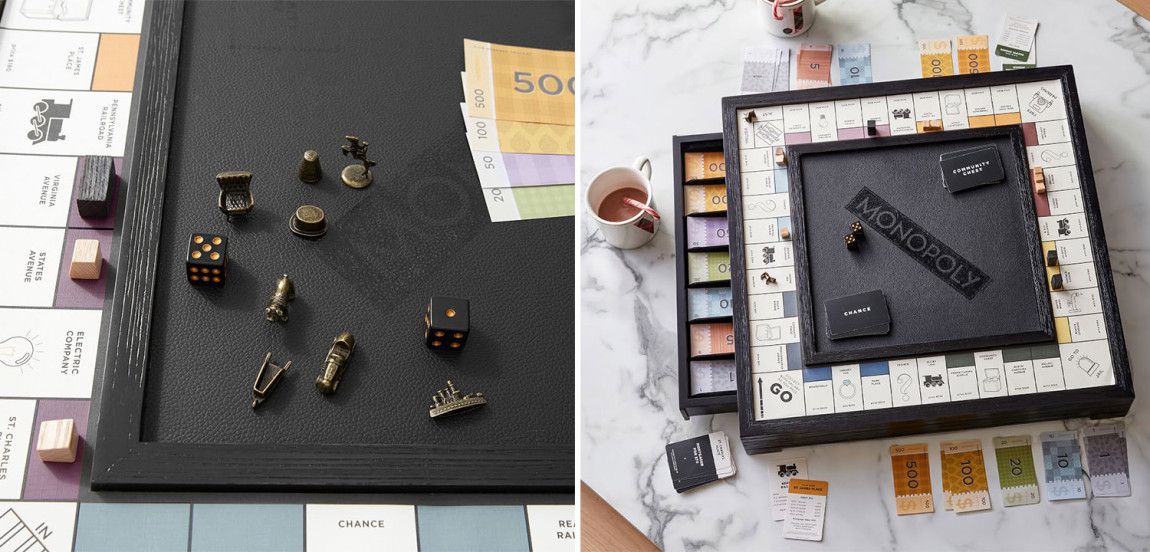 Настольная Игра "Монополия" Black Luxury Edition