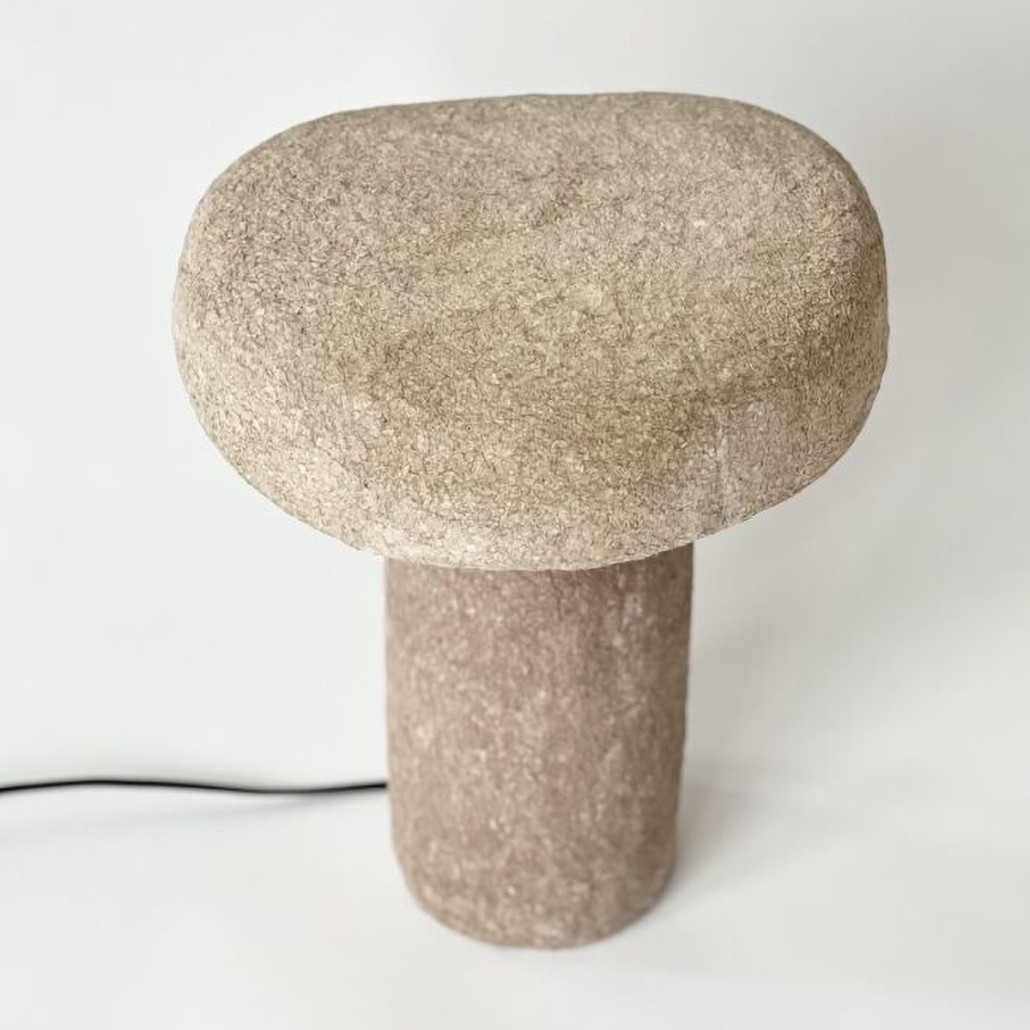 Настольная лампа «Травертиновая»