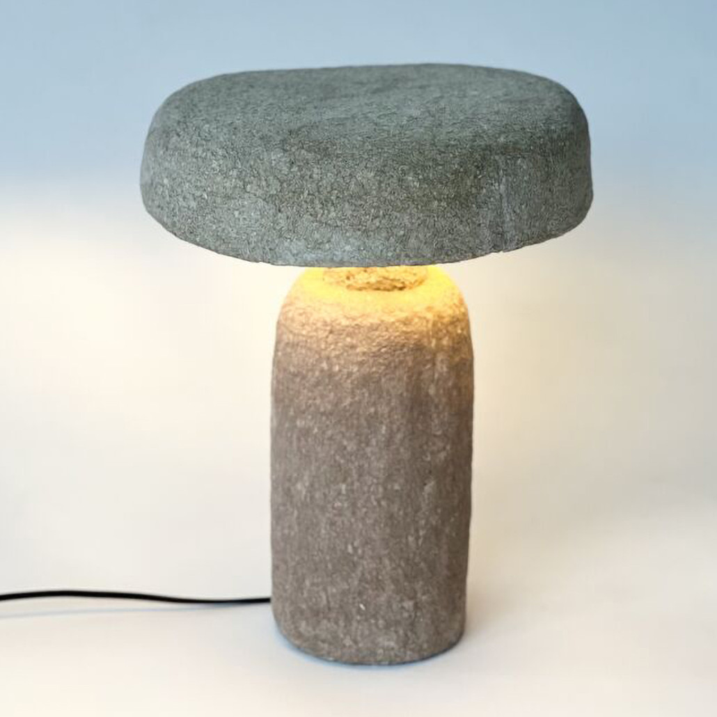 Настольная лампа «Травертиновая»