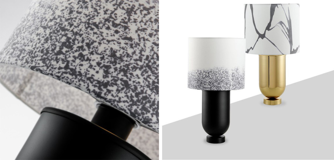 Настольная лампа Adeline Black Table Lamp