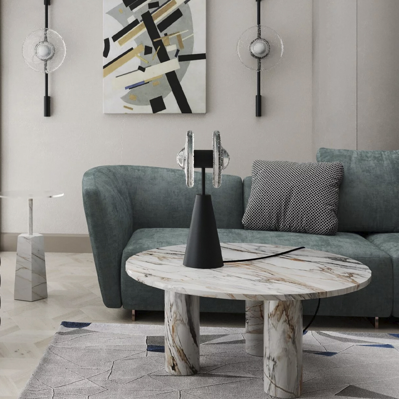 Настольная лампа Balance grey