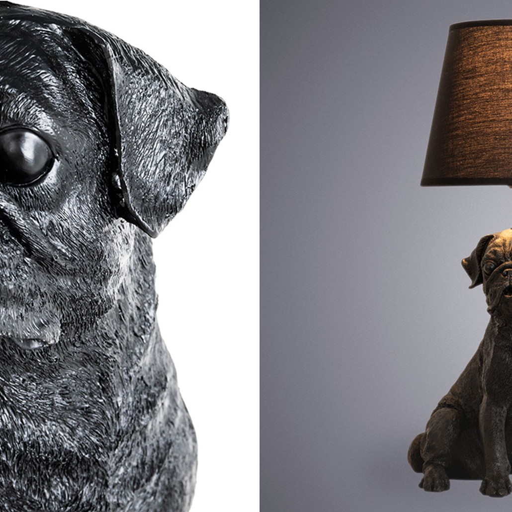 Настольная лампа Black Bulldog Table Lamp