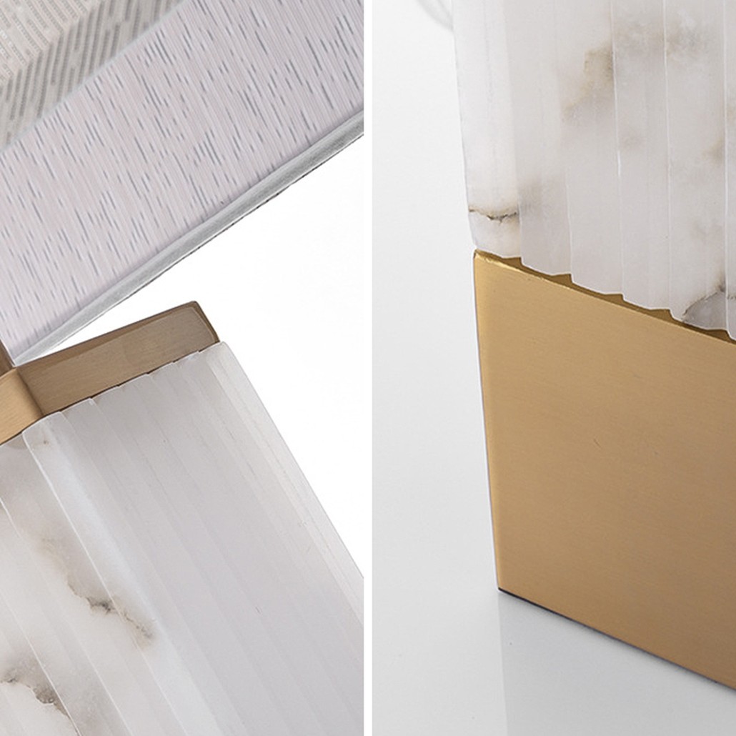 Настольная лампа Blanchefleur Marble Table Lamp