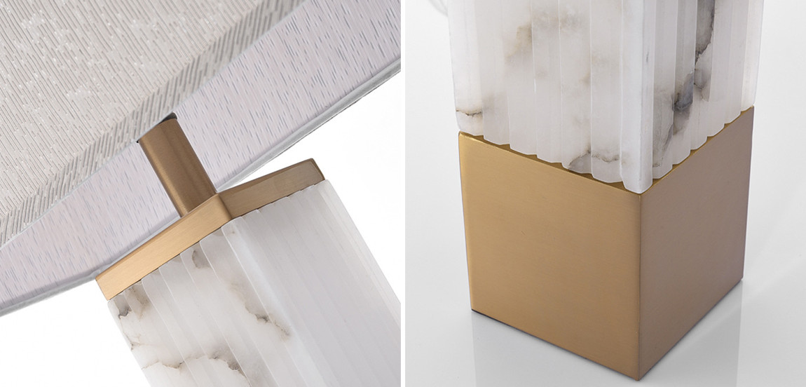 Настольная лампа Blanchefleur Marble Table Lamp