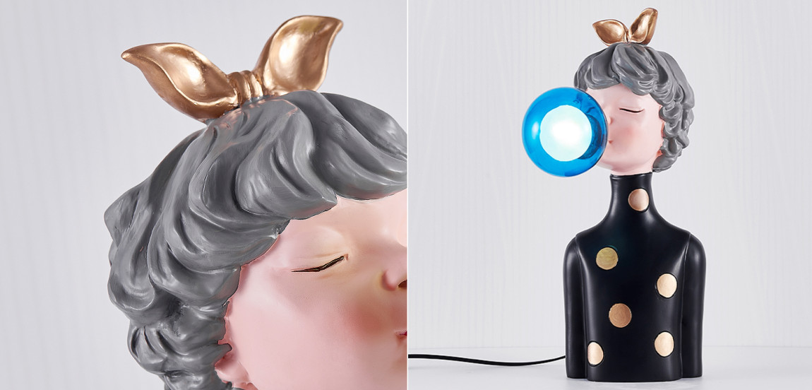 Настольная лампа Bubble Gum Table Lamp blue