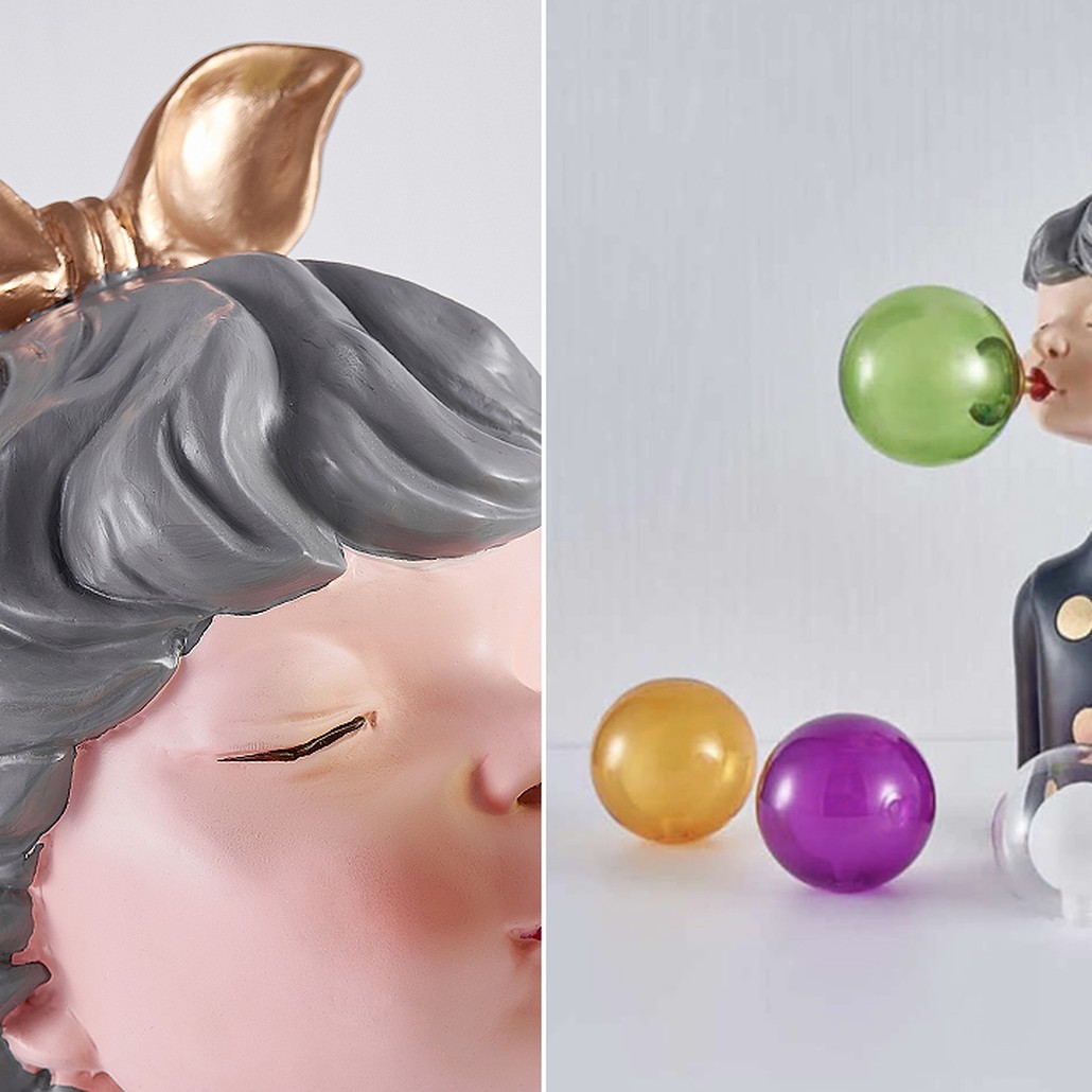 Настольная лампа Bubble Gum Table Lamp purple