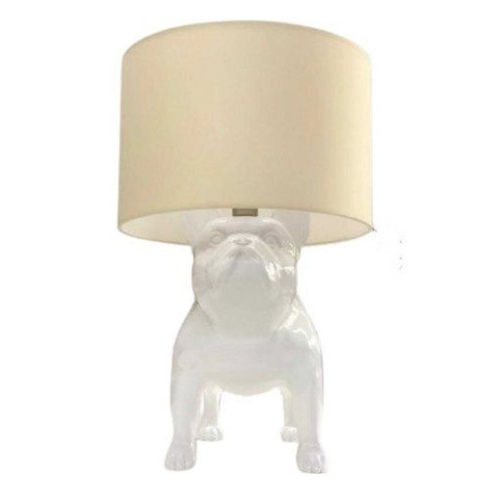 Настольная лампа COLLECTION OF DOGS с абажуром Бульдог