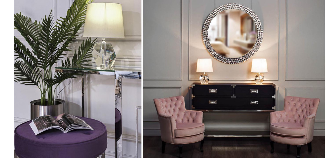 Настольная лампа Crystal Stone Table Lamp