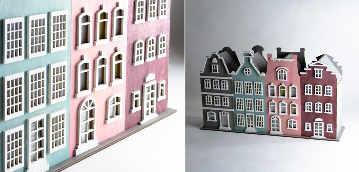 Настольная лампа Dutch Houses