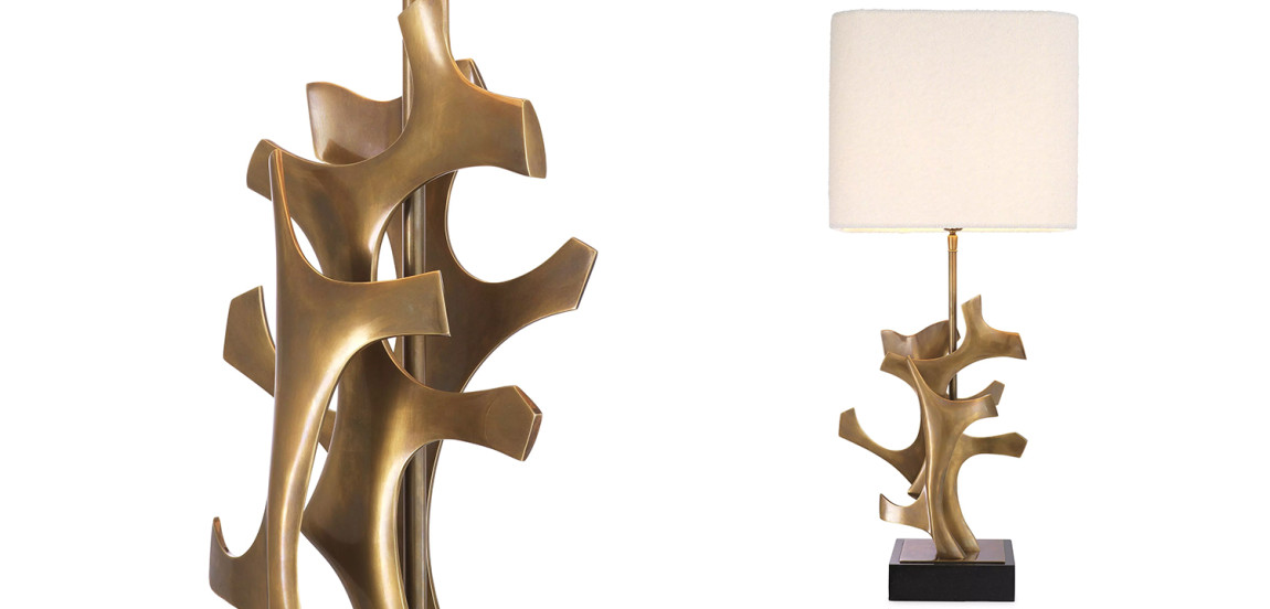 Настольная лампа Eichholtz Table Lamp Agape Brass
