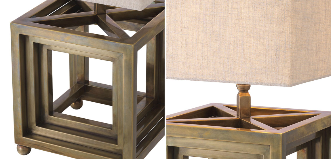Настольная лампа Eichholtz Table Lamp Bellagio Brass