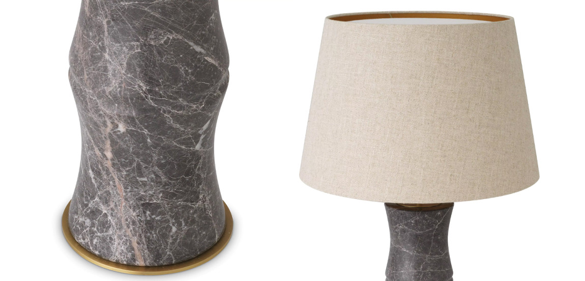 Настольная лампа Eichholtz Table Lamp Bonny Grey