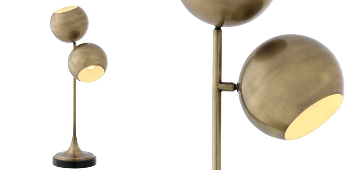 Настольная лампа Eichholtz Table Lamp Compton brass