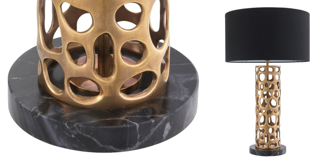 Настольная лампа Eichholtz Table Lamp Dix Brass