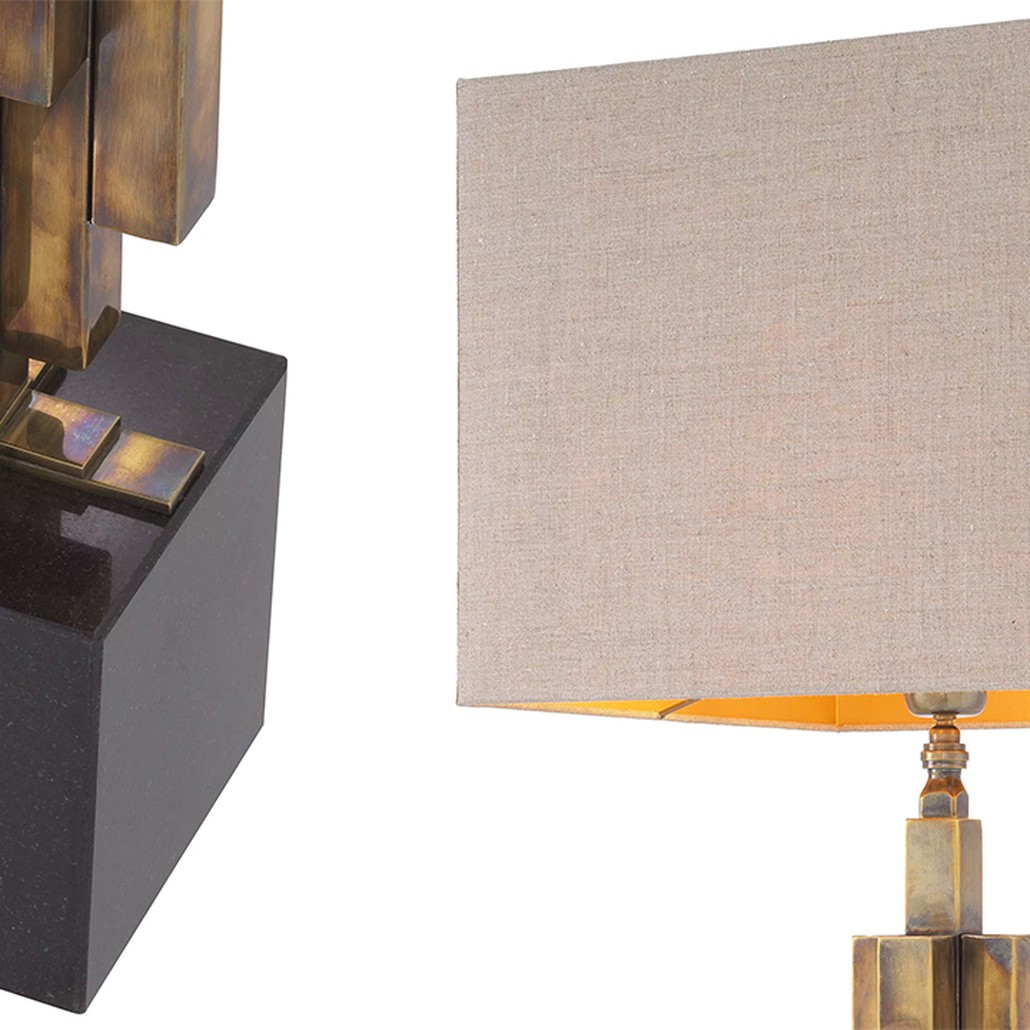Настольная лампа Eichholtz Table Lamp Ellis Brass