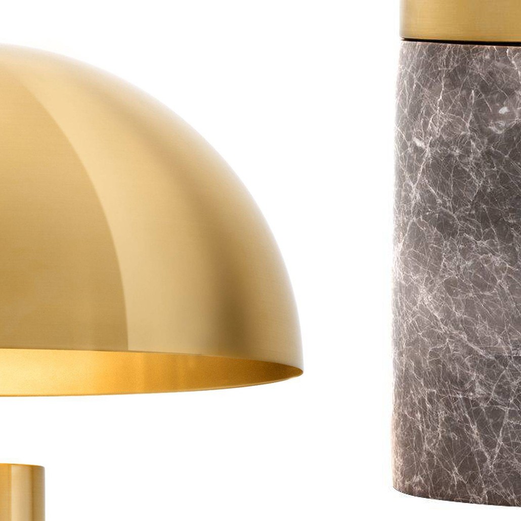 Настольная лампа Lorenza Table Lamp brass