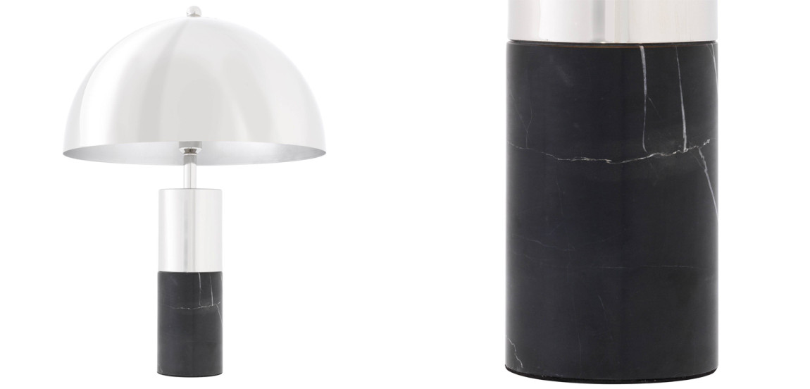 Настольная лампа Lorenza Table Lamp nickel