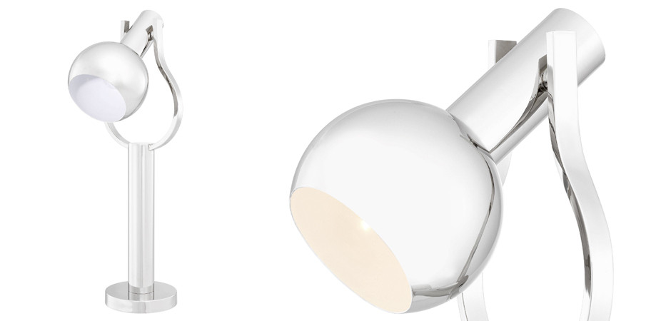 Настольная лампа Eichholtz Table Lamp Jaques Nickel