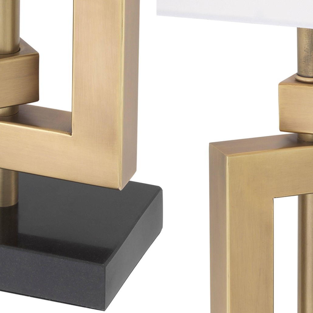 Настольная лампа Eichholtz Table Lamp Leroux brass