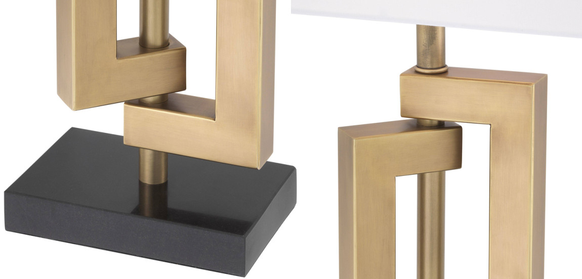 Настольная лампа Eichholtz Table Lamp Leroux brass