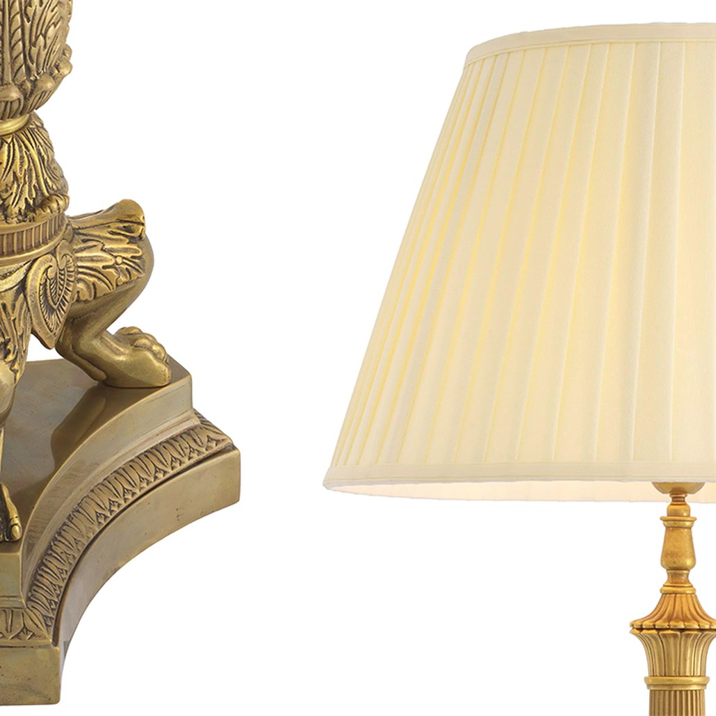 Настольная лампа Eichholtz Table Lamp Marchand Brass